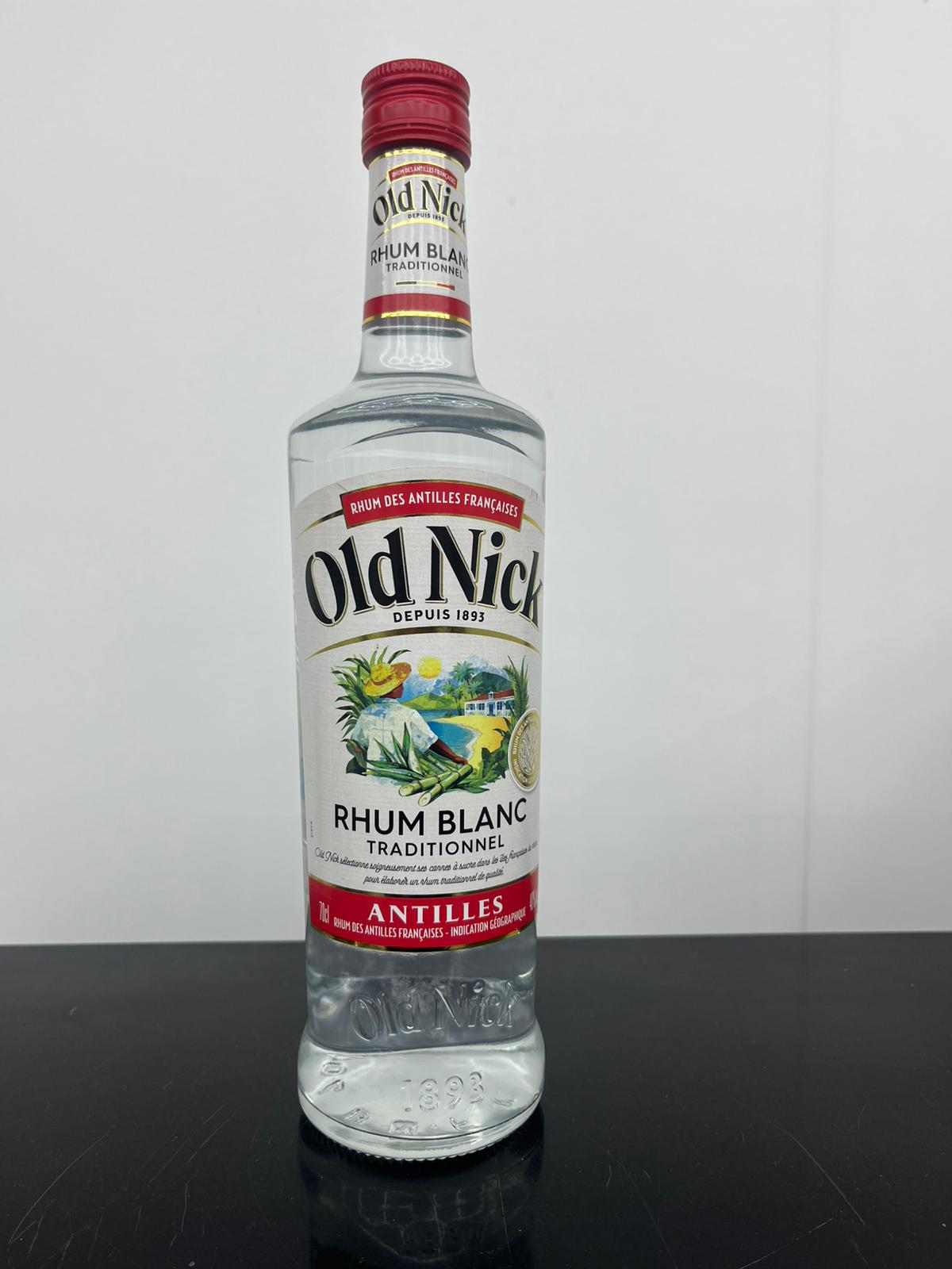 Old Nick Rhum Blanc 70cl